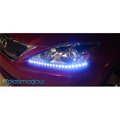 Plasmaglow PlasmaGlow 10878 Lightning Eyes LED Headlight Kit - AMBER 10878